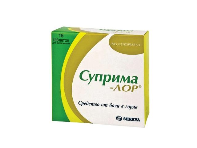 суприма-лор эвкалипт №16 таб.