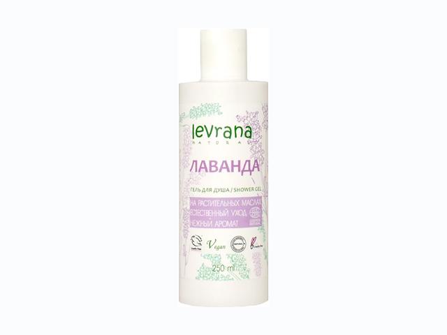 *леврана гель для душа "лаванда", 250мл. 4603721331598
