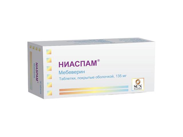 ниаспам 135мг №30 таб. п/о
