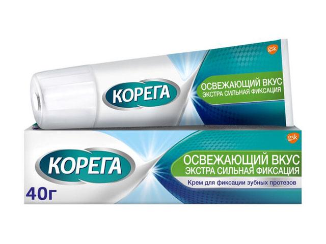 корега крем д/фикс. зуб.протезов 40г. освеж. вкус [corega]