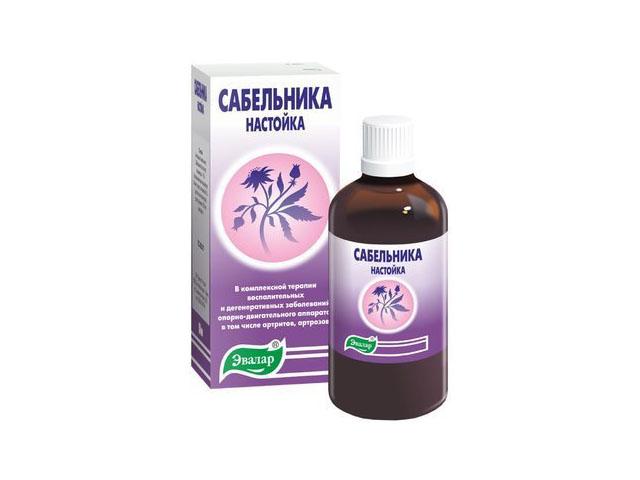 сабельник настойка 100мл. /эвалар/ 1126